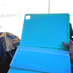 Lrufodya iPad Keyboard Case for iPad Mini 1 2 3 4 5 with Detachable Keyboard and